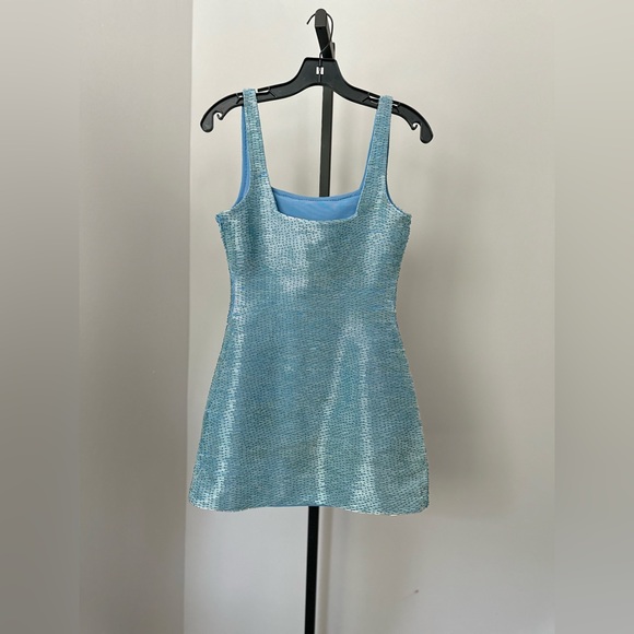 Staud Le Sable Beaded Minidress - Picture 6 of 9